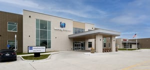 Loring hospital exterior main entrance