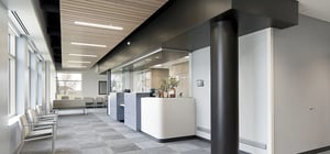 Loring hospital clinic reception waiting room