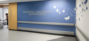 Pediatric emergency department section